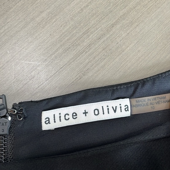 Alice + Olivia Virgil boatneck little black dress - Picture 10 of 13